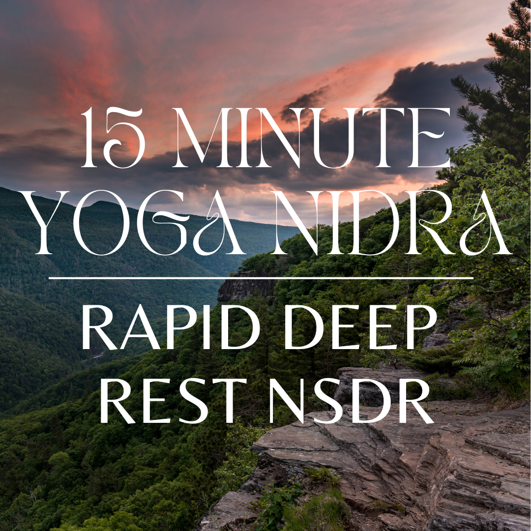 15 Minute Yoga Nidra Rapid Deep Rest