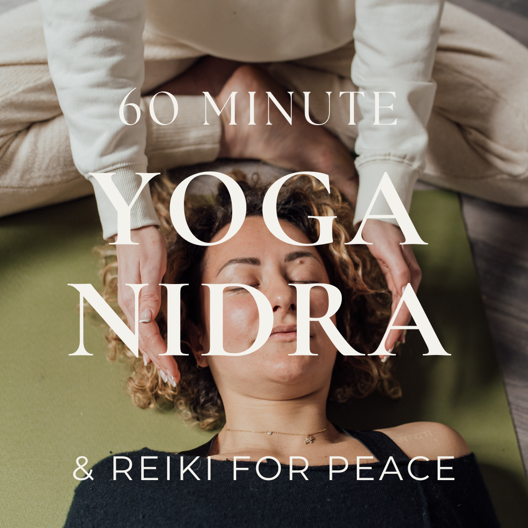 60 Minute Yoga Nidra & Reiki for Peace | Deep Relaxation