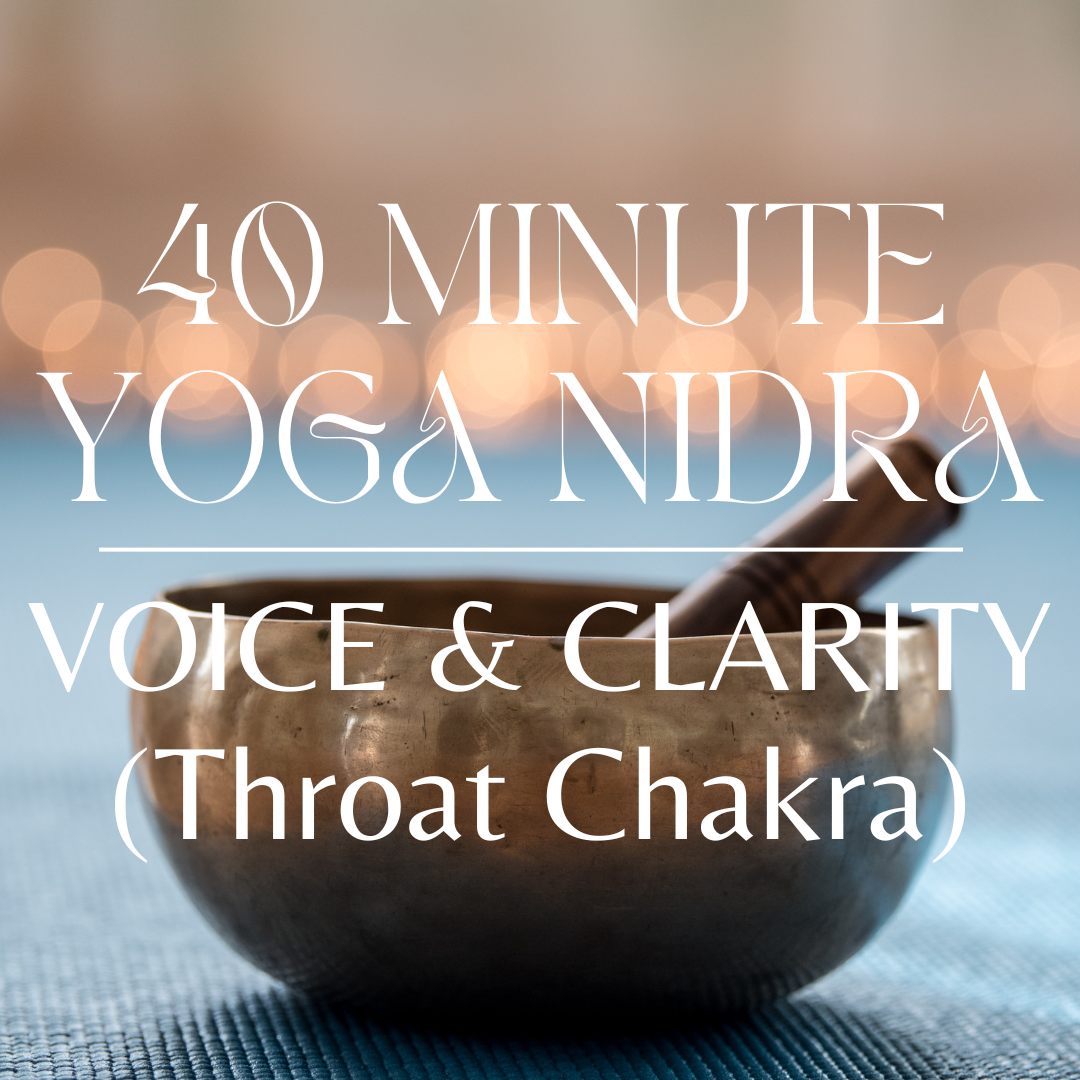 40 Minute Throat Chakra Yoga Nidra for Clarity