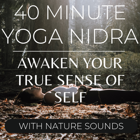 40 Minute Yoga Nidra Practice with Nature Sounds